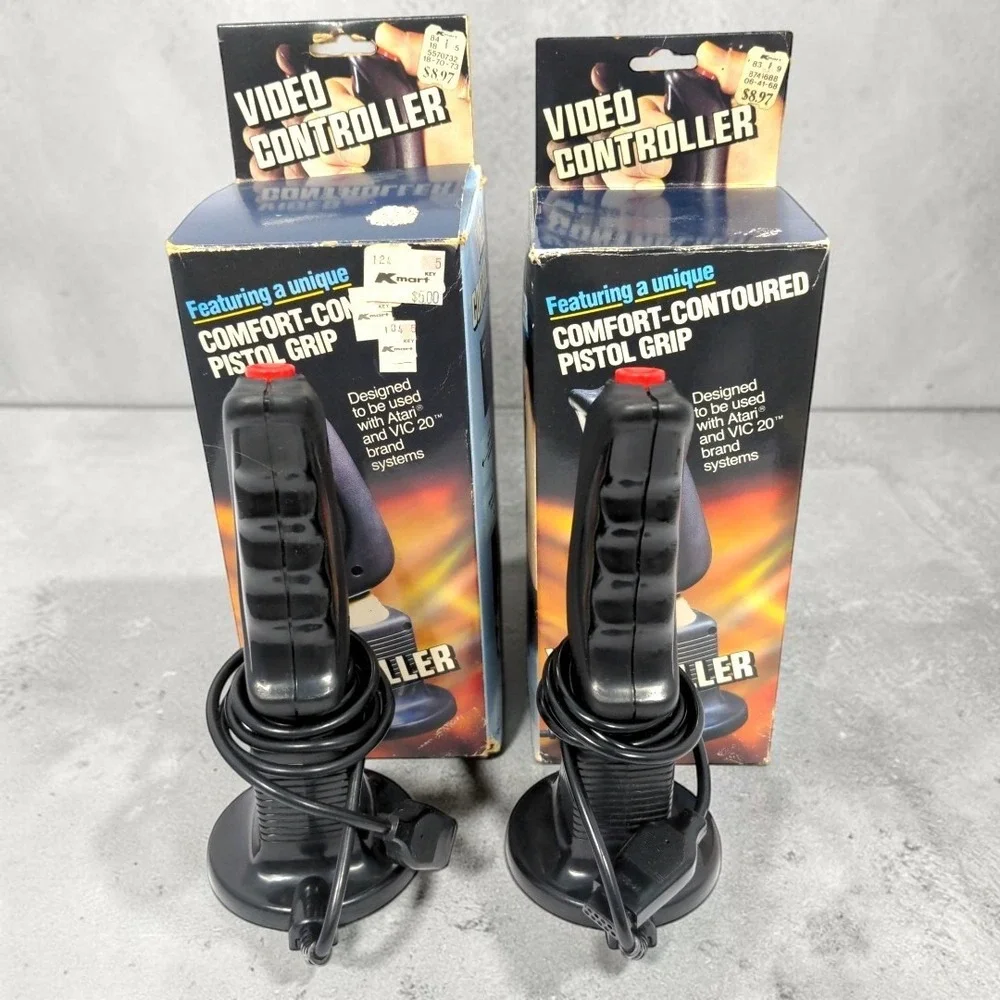 VTG RGA International Video Controller RGA1170 Joysticks Pair Atari VIC 20 Kmart